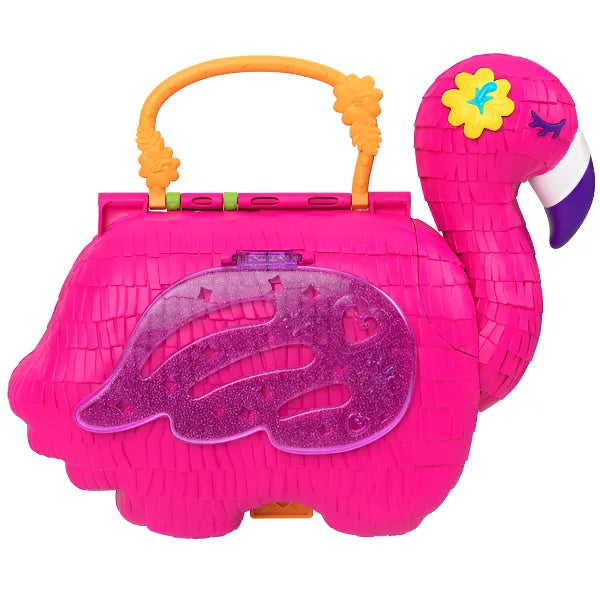 Polly Pocket Flamingo Party Playset Window Box for Kids alternate