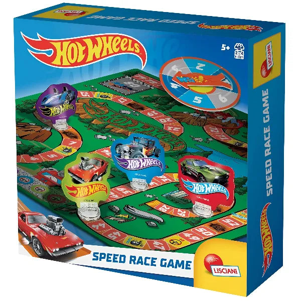Hot Wheels Speed Race Board Game – Fun Racing Action for Kids