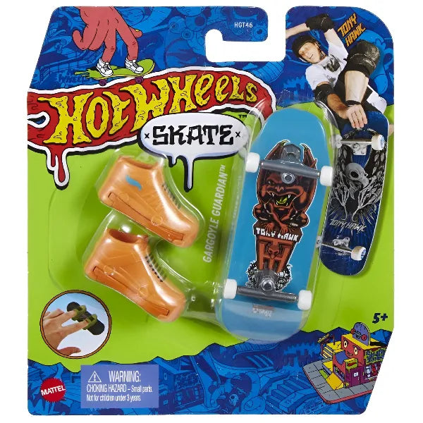 Hot Wheels Skate Fingerboard with Removable Shoes – Assorted Designs alternate