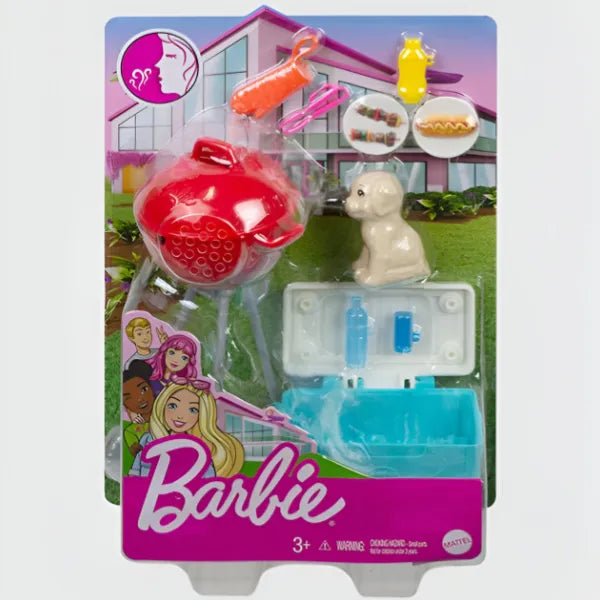 Barbie Mini Playset With Pet