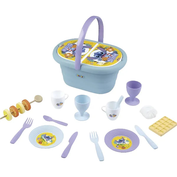 Smoby Stitch Kids Picnic Basket – Fun Playset with Accessories alternate