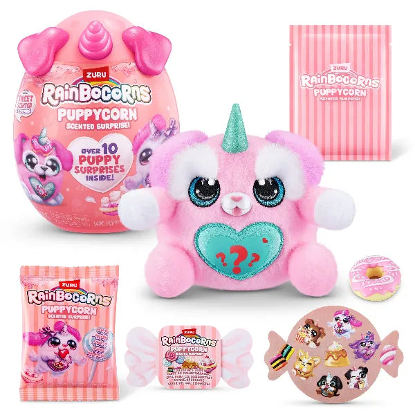 Rainbocorns Puppycorn Scent Surprise – Scented Plush Toy with 10+ Surprises alternate