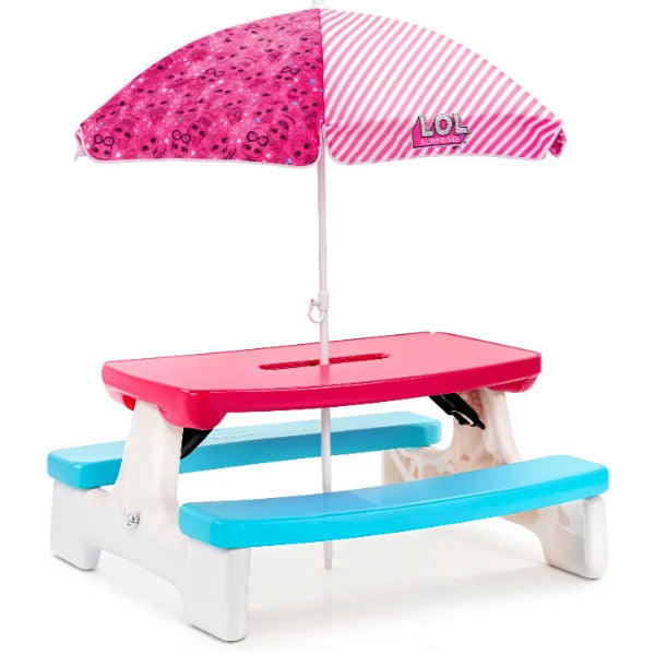 Little Tikes LOL Surprise Birthday Party Table with Umbrella