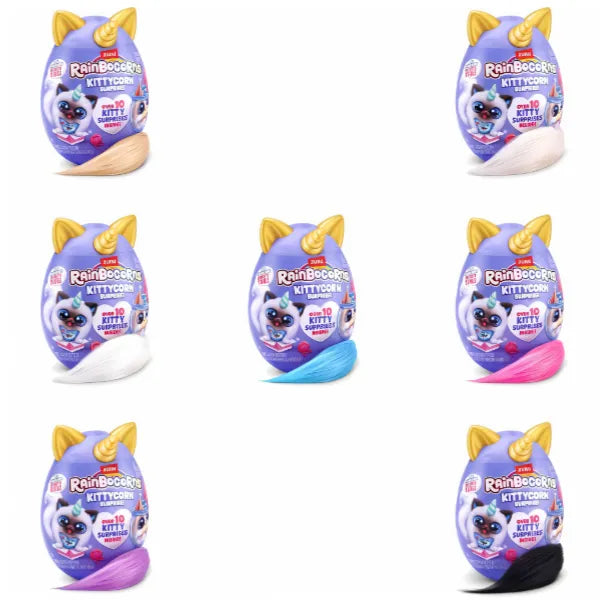 Zuru Rainbocorns Kittycorn Surprise! Series 9 Small Plush (Assorted - Includes 1)