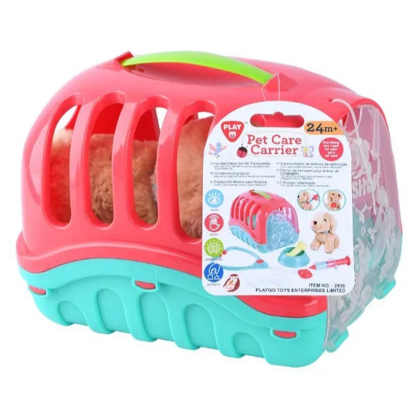 PlayGo Pet Care Carrier Playset - 7 Pcs alternate