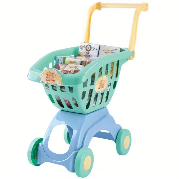 Playgo Shopping Cart 18 Pcs