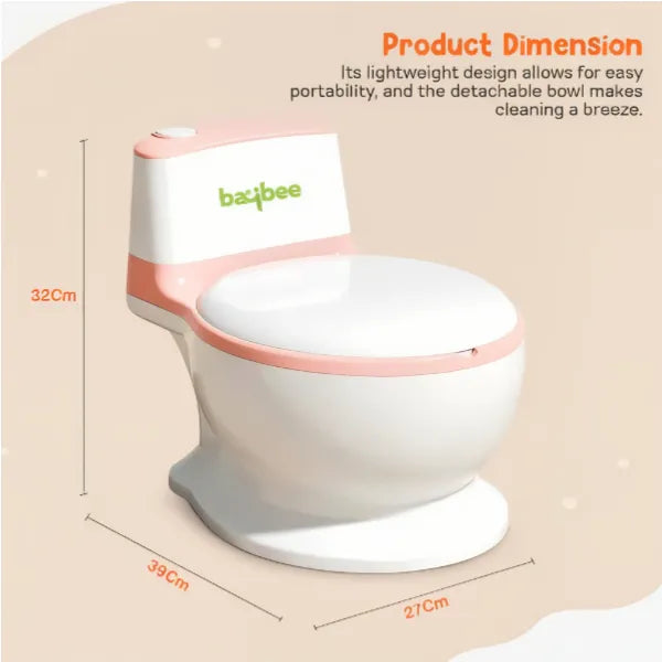 Baybee Lasso Western Toilet Potty Seat For Kids-Pink alternate