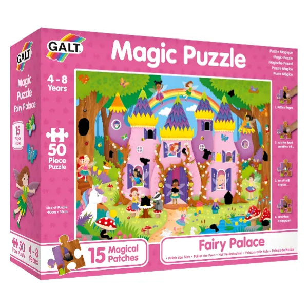 Galt  Magic Puzzle - Fairy Palace, Magic Jigsaw Puzzle  Kids Puzzles Set