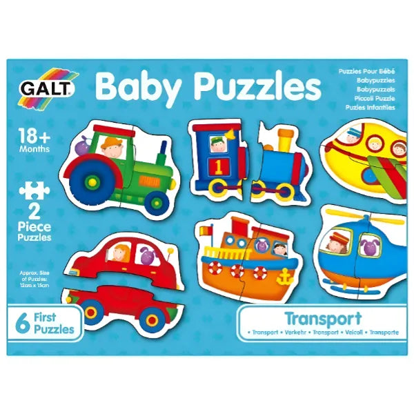 Galt  Baby Puzzles - Transport, Jigsaw Puzzles for Kids alternate