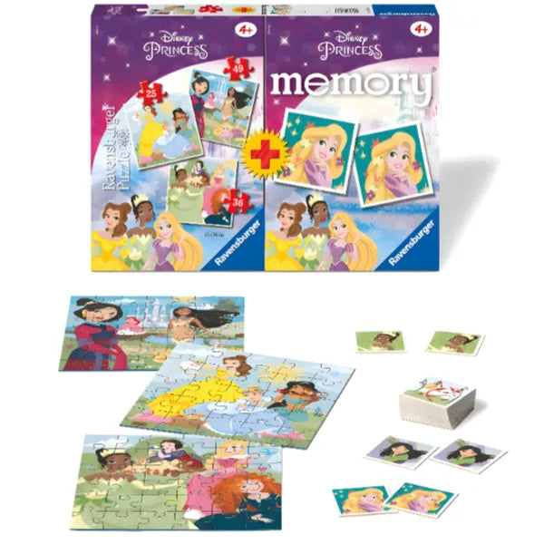 Ravensburger Memory  And Disney Princess Puzzle And Game For Children