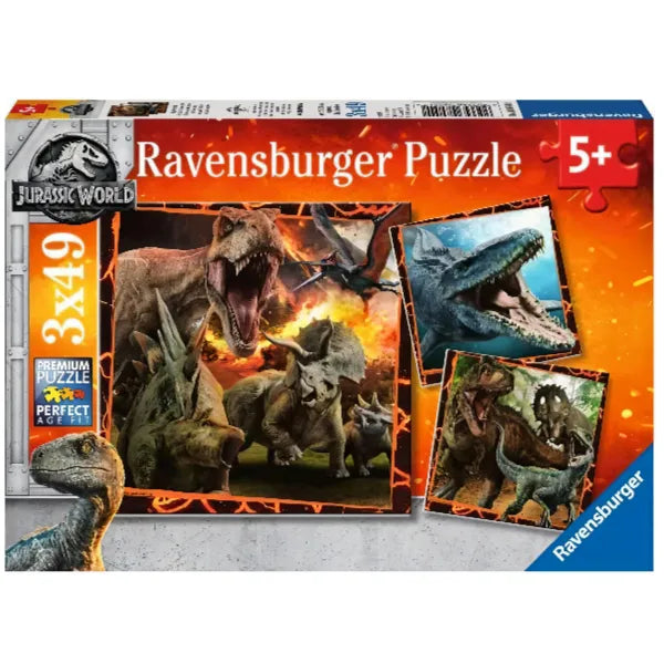 Ravensburger Instinct to Hunt 3x49 Piece Jigsaw Puzzle Set