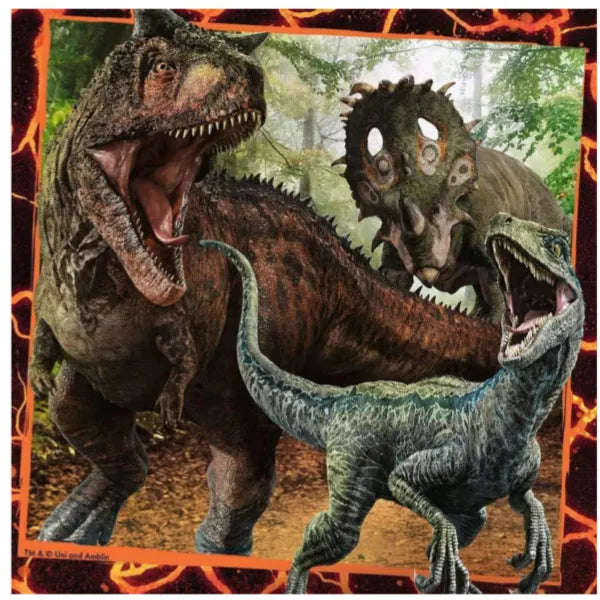 Ravensburger Instinct to Hunt 3x49 Piece Jigsaw Puzzle Set alternate