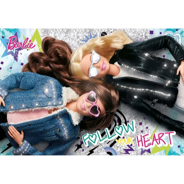 Barbie Lisciani Glitter Puzzles alternate