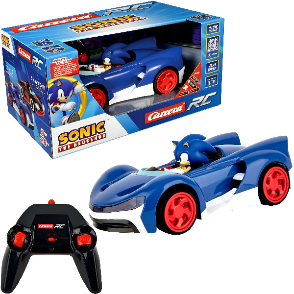 Carrera Rc Sonic The Hedgehog – Team Sonic 1:20 Scale Car For Kids alternate