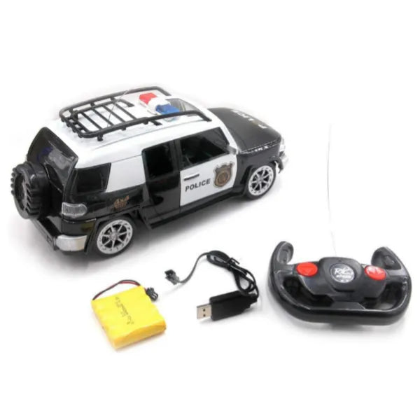 FJ Cruiser Model Police Remote Control Car