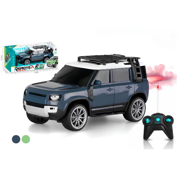 Land Rover Defender 1:16 Scale Remote Control Spray Car