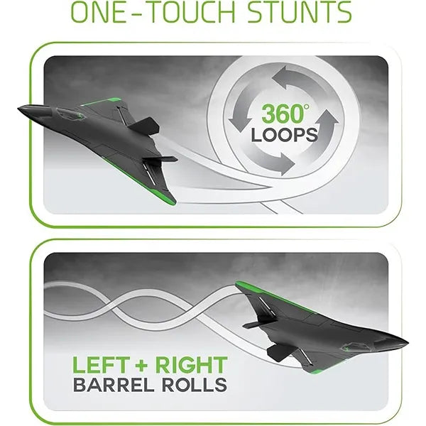طائرة Sky Viper Vector Stunt التي تعمل بالتحكم عن بعد – حركة طيران مثيرة (RCLT113) alternate