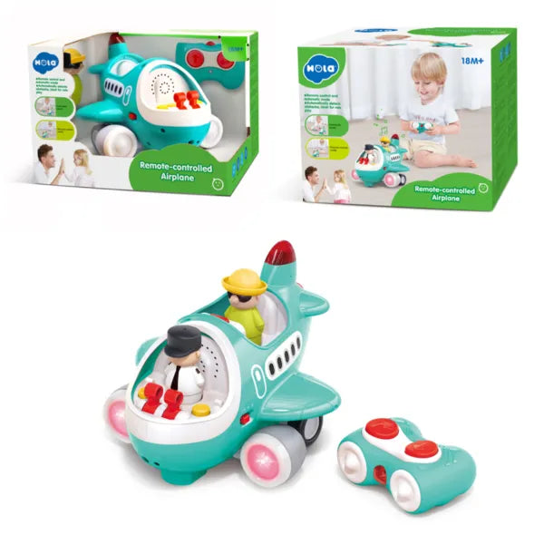 Hola Remote Control Airplane Toy for Kids (RCLT117)