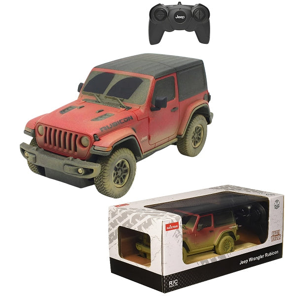 Rastar Remote Control Car Jeep Wrangler Rubicon Muddy Version 1/24 Scale