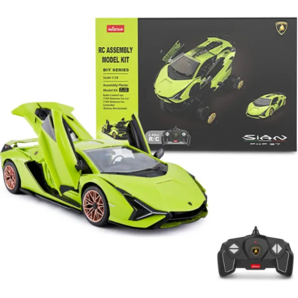 Rastar Assembly Line Kits To Build  Lamborghini Sian Remote Control Car- Kits To Build -Scale 1:18