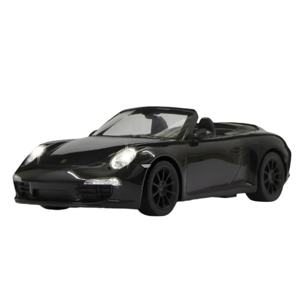 Rastar  Porche 911 Carrera  Cabriolet Remote Control Car-Cabriolet-  Electric Sport Hobby Racing Car-Scale 1:12 - Black alternate