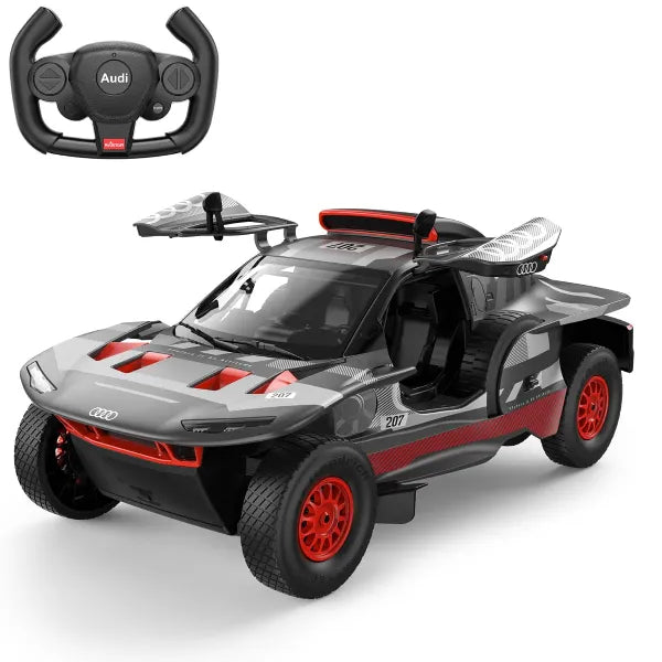 سيارة ريموت كنترول رالي Rastar Audi RS Q e-Tron E2 – مقياس 1:14