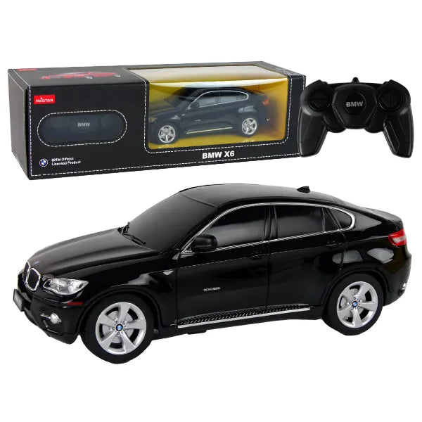 Rastar Bmw X6 Remote Control Toy Car-Scale: 1 :24-Black