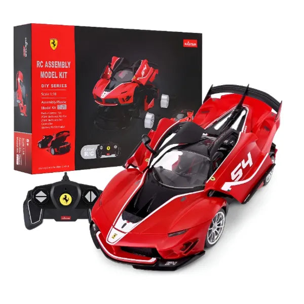 Rastar Diy Series Ferrari Assembly Model Kit Remote Control Car