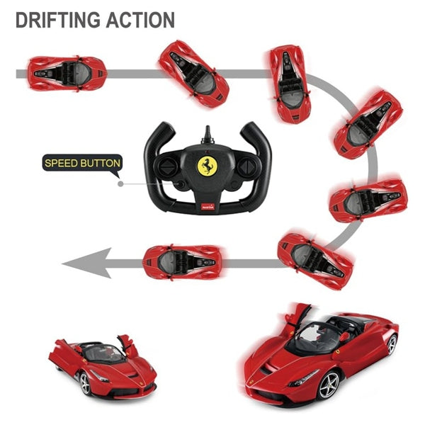 Rastar 1:14 RC Ferrari Drifting  Remote Control Toy Car alternate