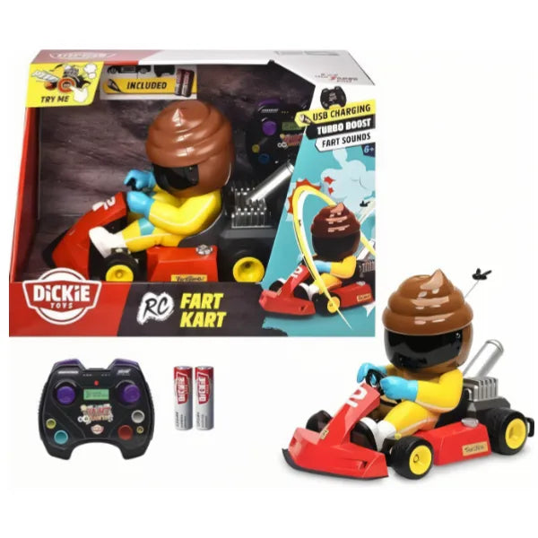 Jada Remote Control Fart Kart Try Me Vehicle