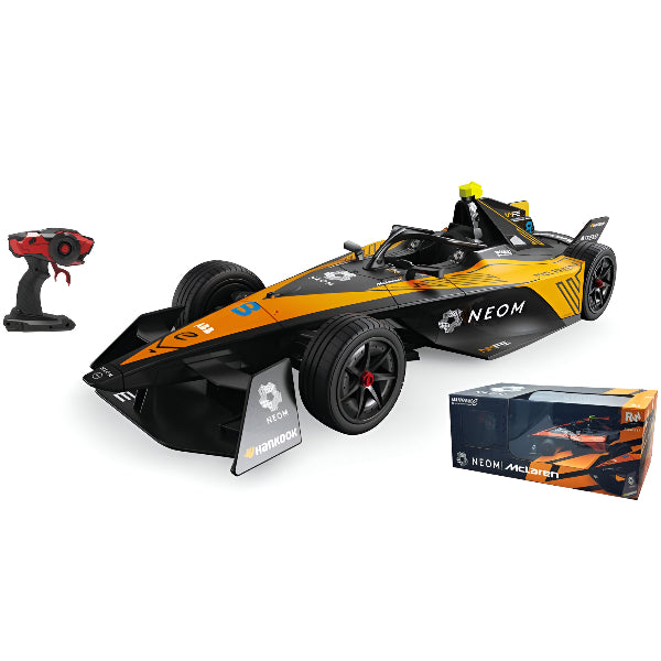 سيارة تحكم عن بعد طراز RW Neom McLaren Formula E بمقياس 1:14 – برتقالي