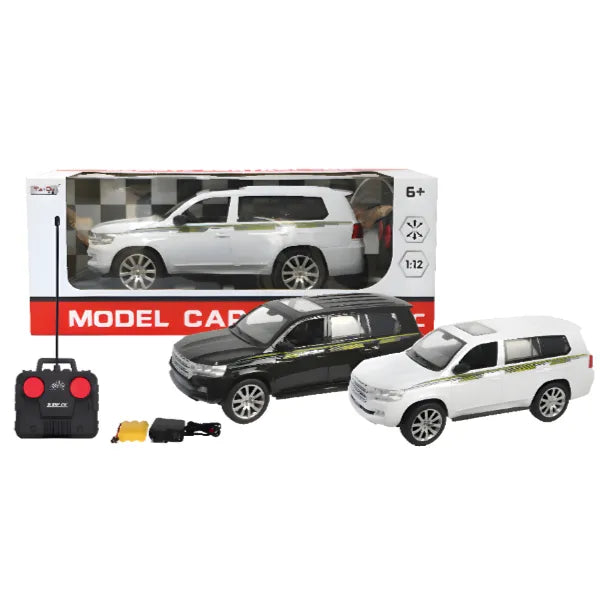 Model Car: Land Cruiser 1:12 Full-Function Remote Control Car with Charger