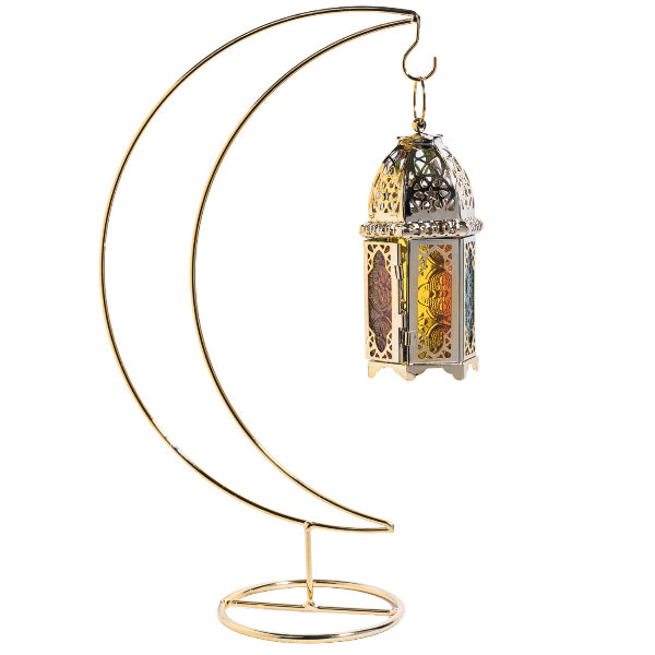 Elegant Ramadan Lantern with Decorative Stand