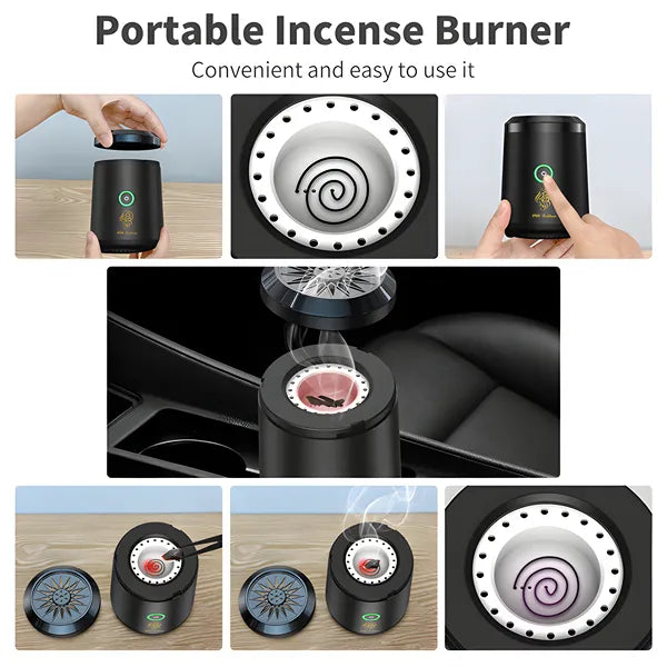 Smart Bukhoor Burner with Quran speaker (RKQL55) alternate