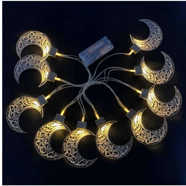 Ramadan Kareem Decorative Plastic Lantern Led Light-Battery Operated