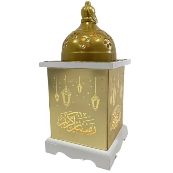 Ramadan Kareem Decorative Hanging Lantern With Led Light-Fanoos