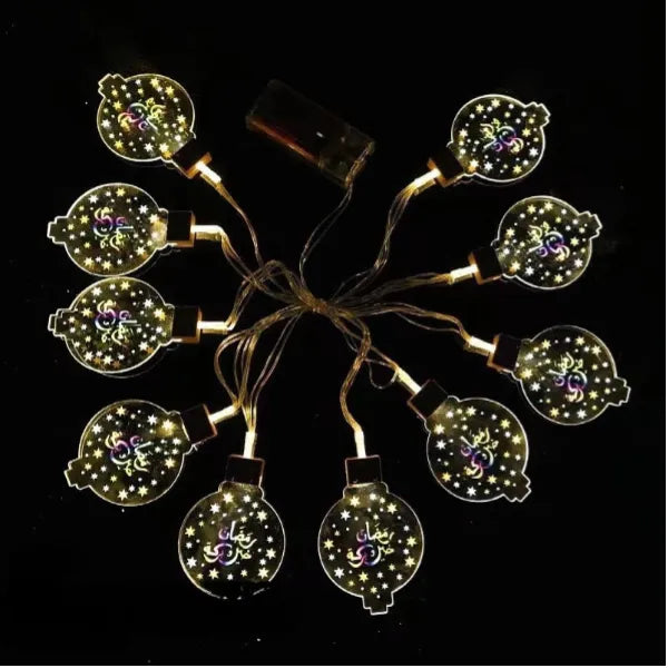 Ramadan Kareem Decorative Fanoos Led Light - (RKRS48)