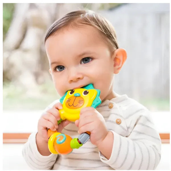Infantino Bendy Lion Teether For Babies and Toddlers alternate