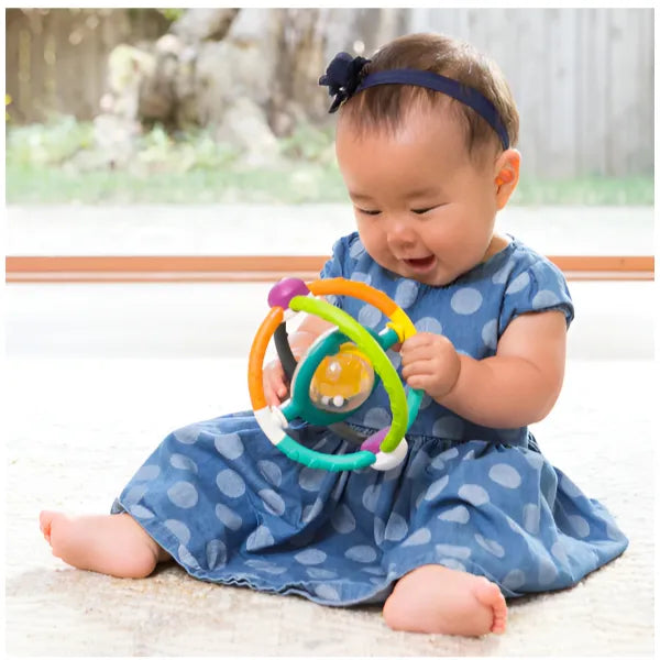 Infantino Orbit Rattle Baby Toys For Babies and Toddlers alternate