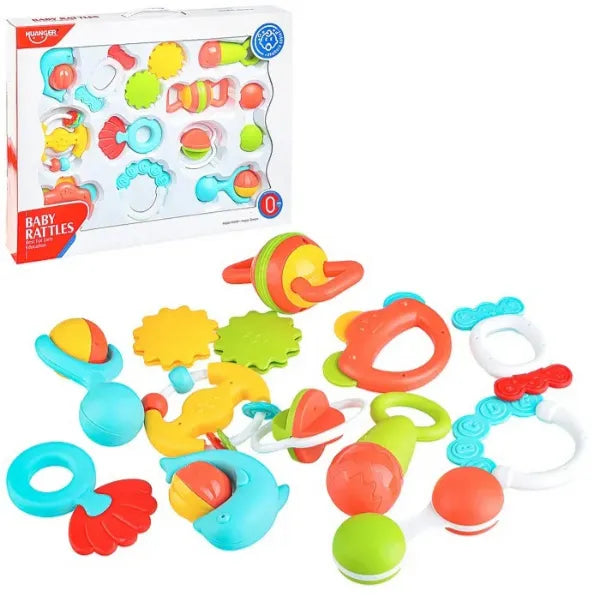 Huanger  Baby Rattles Kit - Early Educational Learning alternate