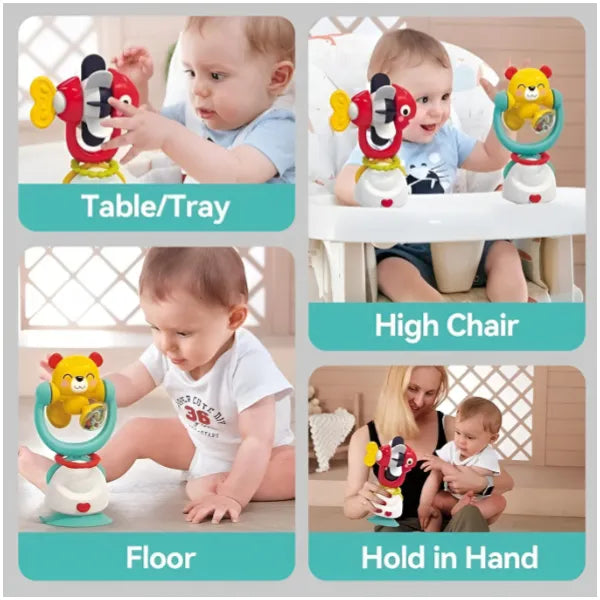 Hola 2 In 1 High Chair Toys & Baby Rattle V1 Toys (RLLT23) alternate