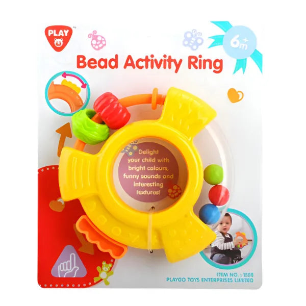 Playgo Bead Activity Ring Rattle toys For Babies
