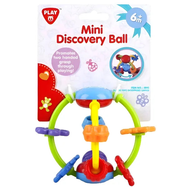 Playgo Mini Discovery Ball  Rattle Toys For Babies