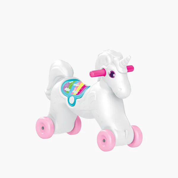 Dolu Unicorn 2-in-1 Rocker and Ride-On
