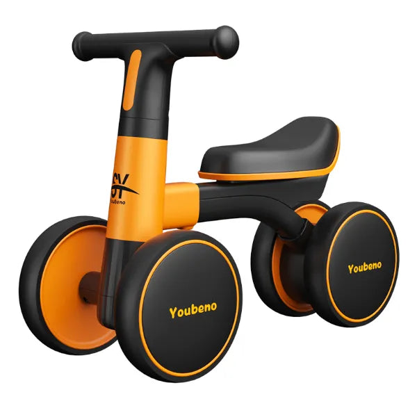 Smart Balance Bike with Light and Sound – Orange