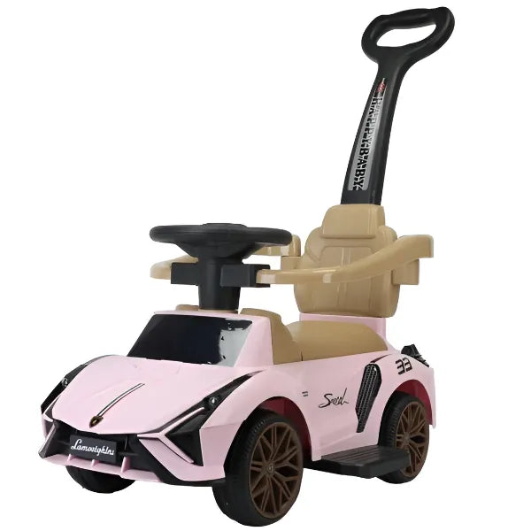 Ride On Pushing Car With Light And Music - Pink
