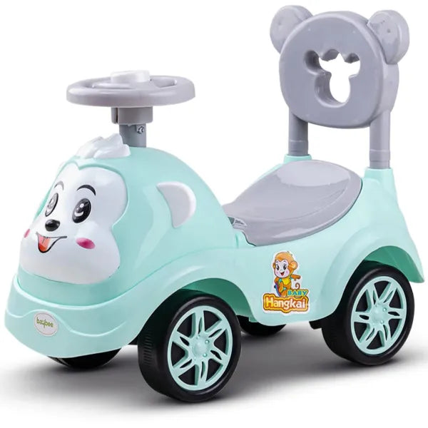 Baybee Rio Ride on Baby Car for Kids-with Music & Horn-Green