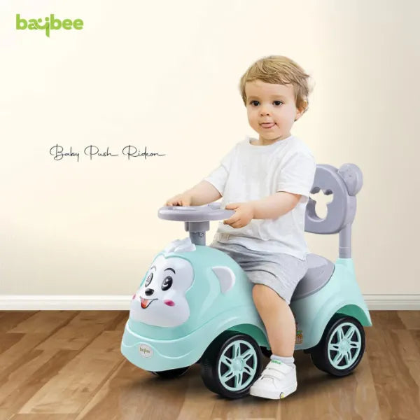 Baybee Rio Ride on Baby Car for Kids-with Music & Horn-Green alternate