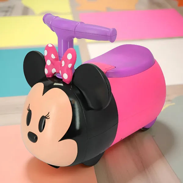 Kiddieland Disney Minnie Mouse Lights & Sounds Zoom Ride-On for Kids