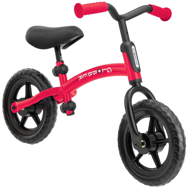 Globber Go Ride Balance Bike 10-Inch – Red